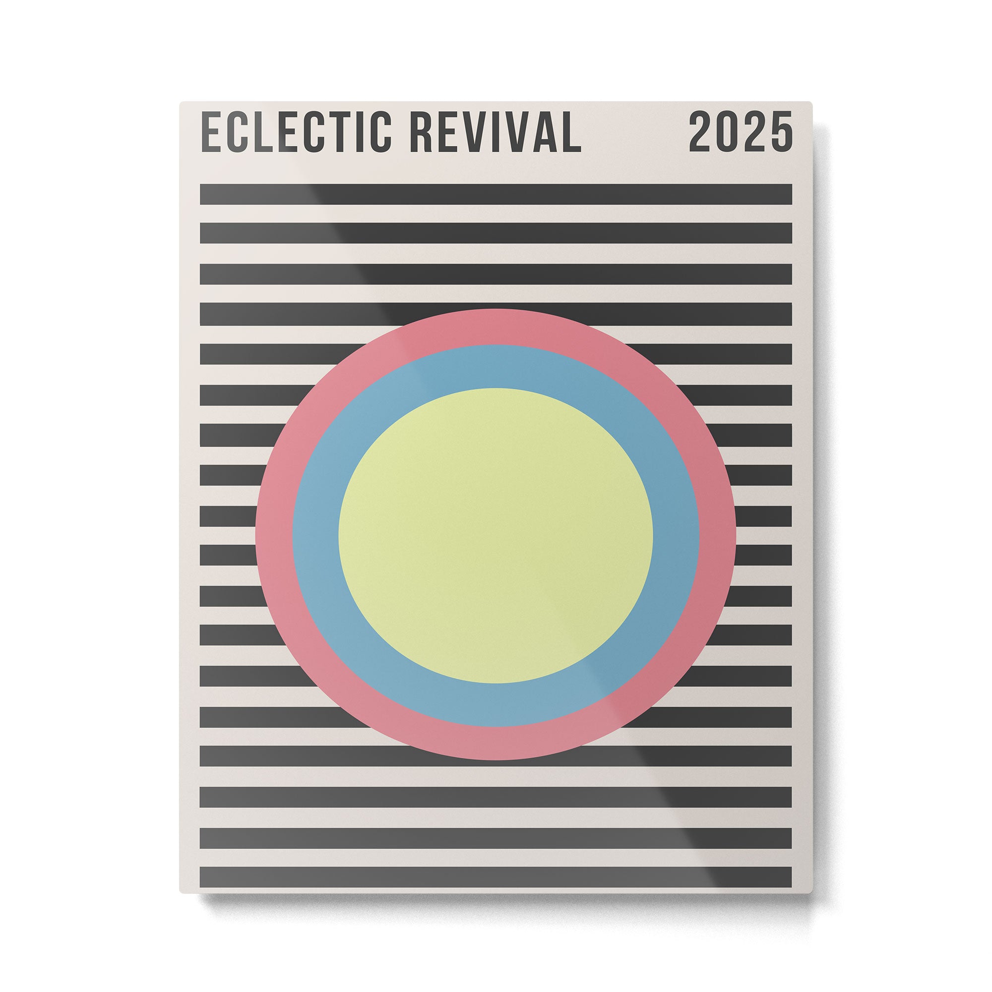 Retro Fusion Eclectic Revival Metal Print Gallery Image 4