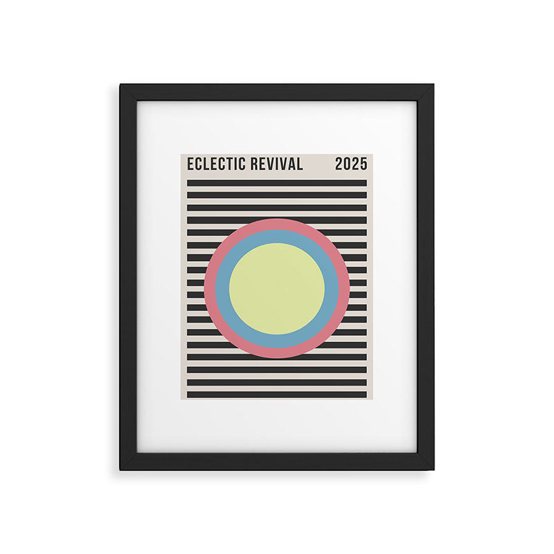 Retro Fusion Eclectic Revival Framed Art Print Gallery Image 5