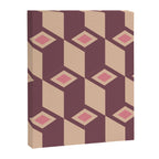 Retro Geometric Bloom Revival Canvas Print Gallery Image 8