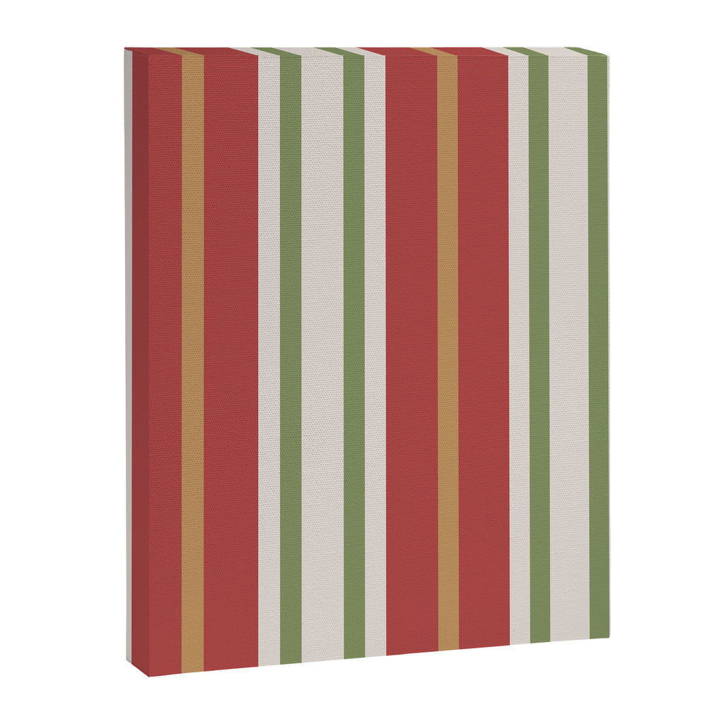 Retro Striped Color Harmony Canvas Print Gallery Image 8