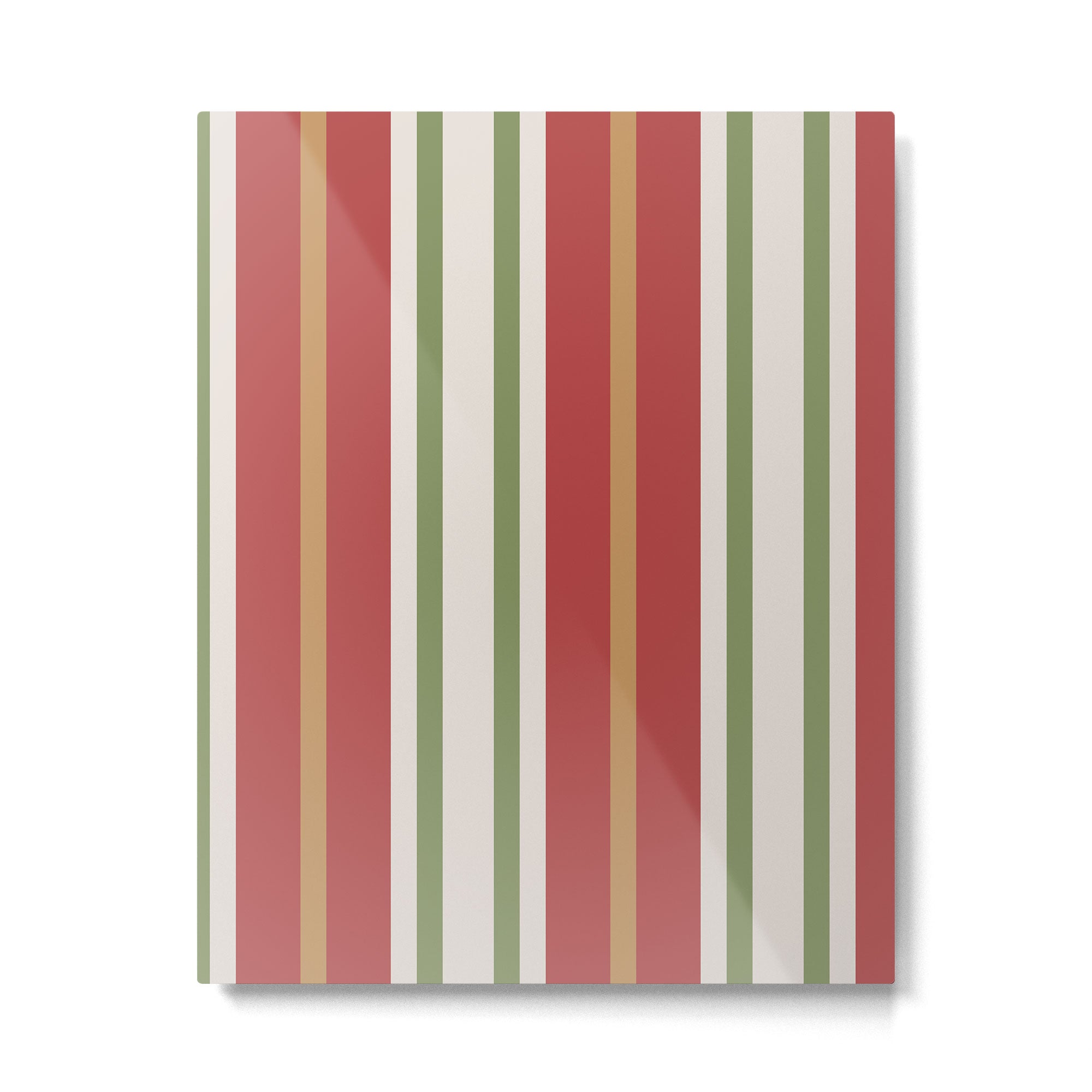 Retro Striped Color Harmony Metal Print Gallery Image 6