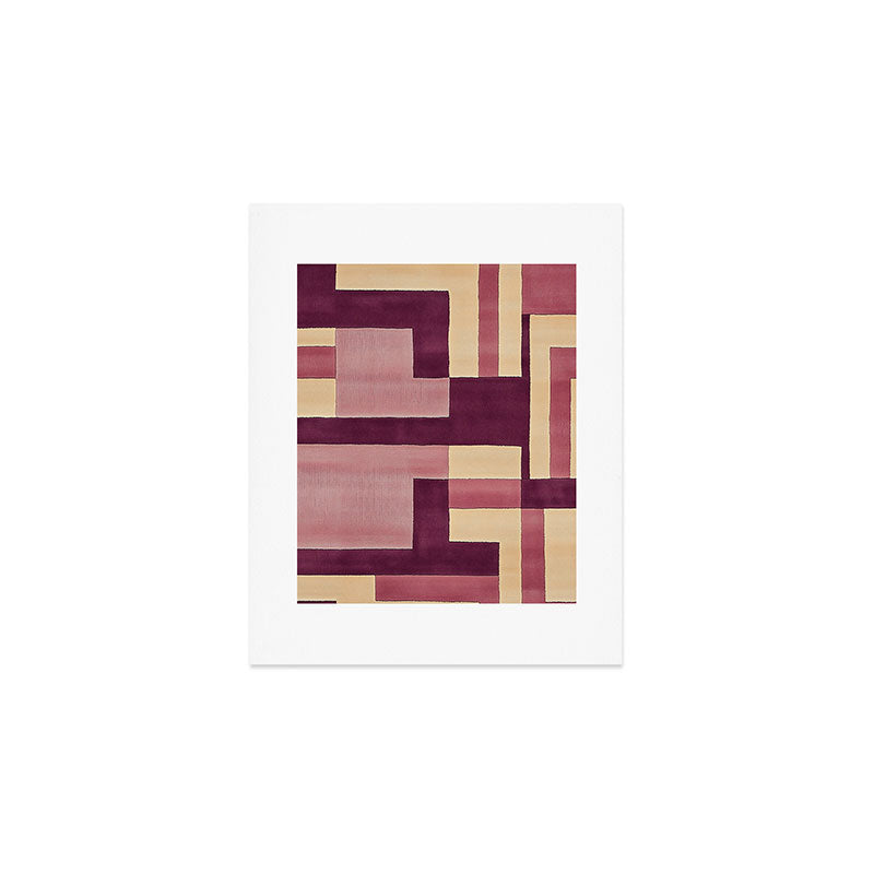 Romantic Botanica - Autumn Winter Geometry Art Print Gallery Image 1