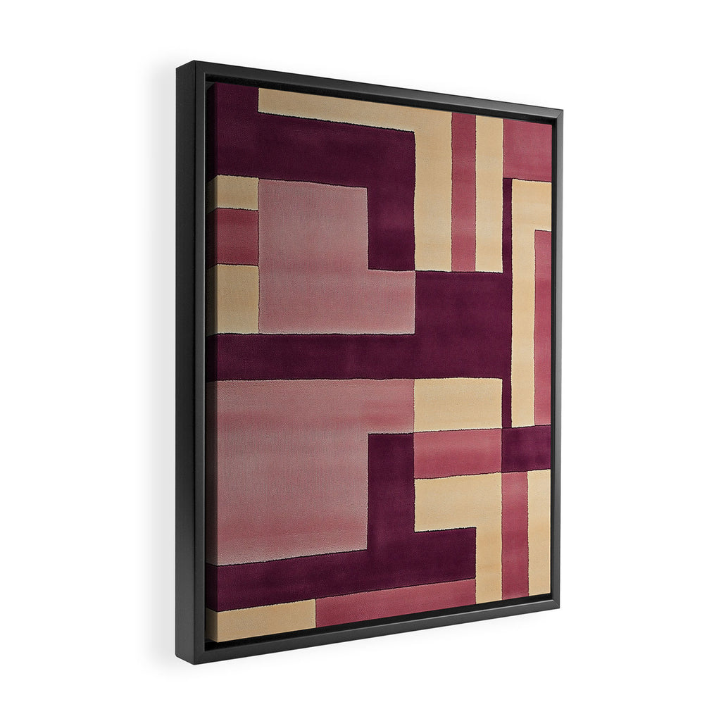 Romantic Botanica - Autumn Winter Geometry Framed Canvas Print Gallery Image 2
