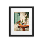 Rustic Holiday Courtyard Still Life Framed Art Print Gallery Image 6