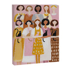 Sisterhood of Cat Lovers Canvas Print Gallery Image 6