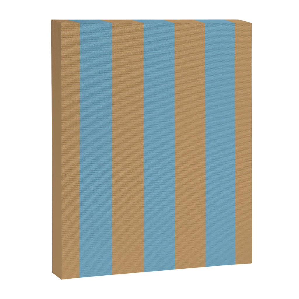 Sky Blue Taffy Stripes Canvas Print Gallery Image 8