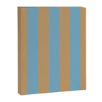 Sky Blue Taffy Stripes Canvas Print Gallery Image 8