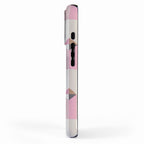 Soft Geometric Blush Pattern iPhone Case Gallery Image 2
