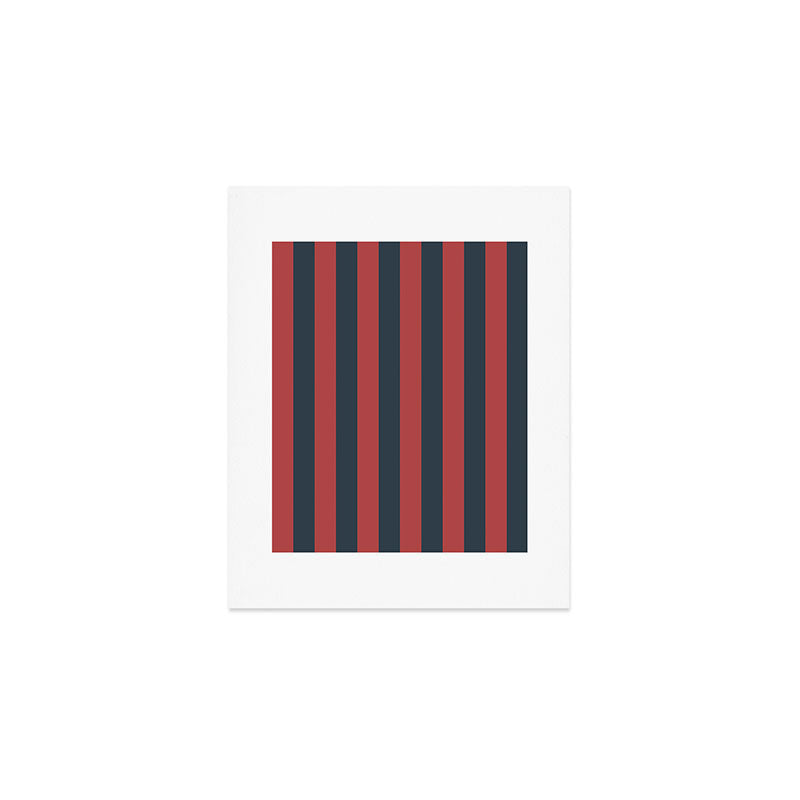 Stratified Sea Stripes Art Print Gallery Image 1