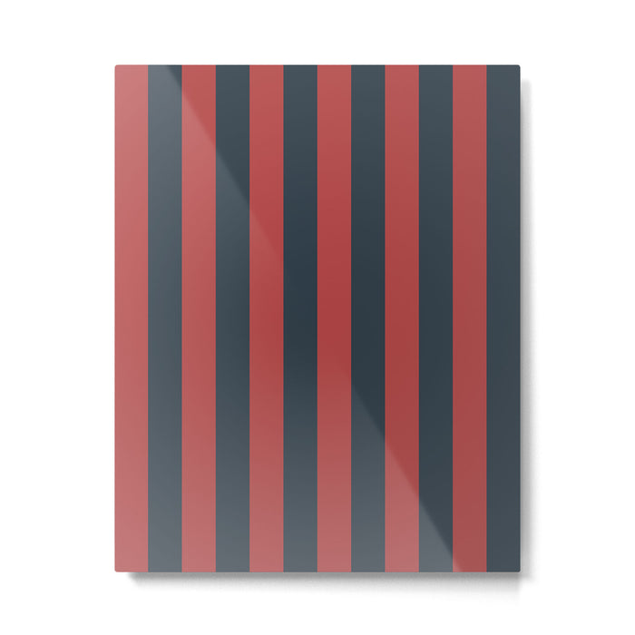 Stratified Sea Stripes Metal Print Gallery Image 1