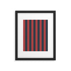 Stratified Sea Stripes Framed Art Print Gallery Image 6