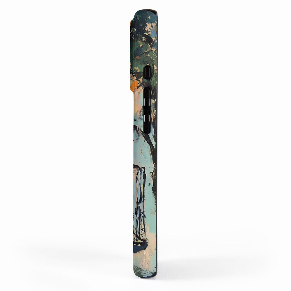 Sunset Balcony Lovers iPhone Case Gallery Image 2