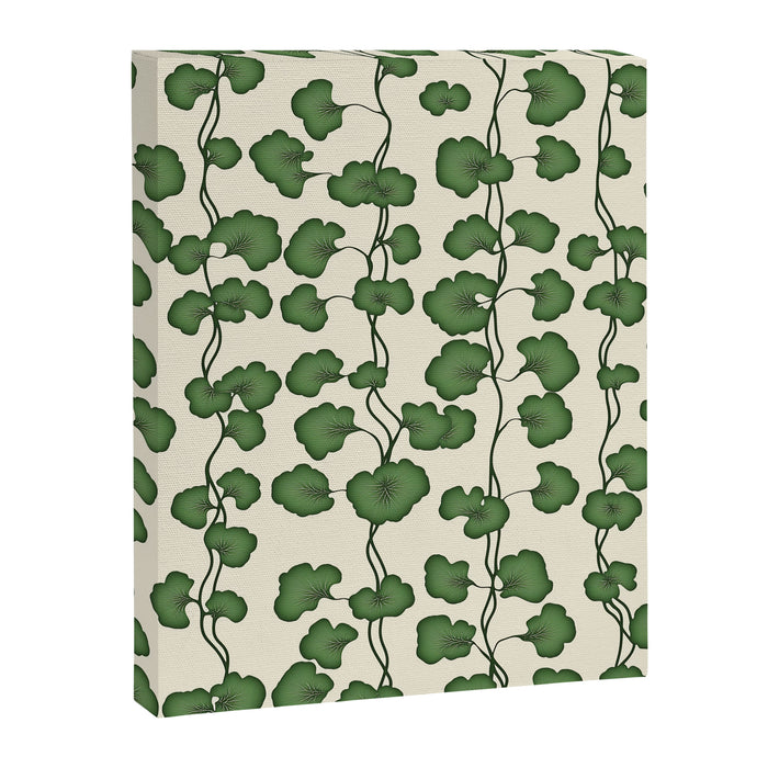 Trailing Vines Botanical Pattern Canvas Print Gallery Image 1