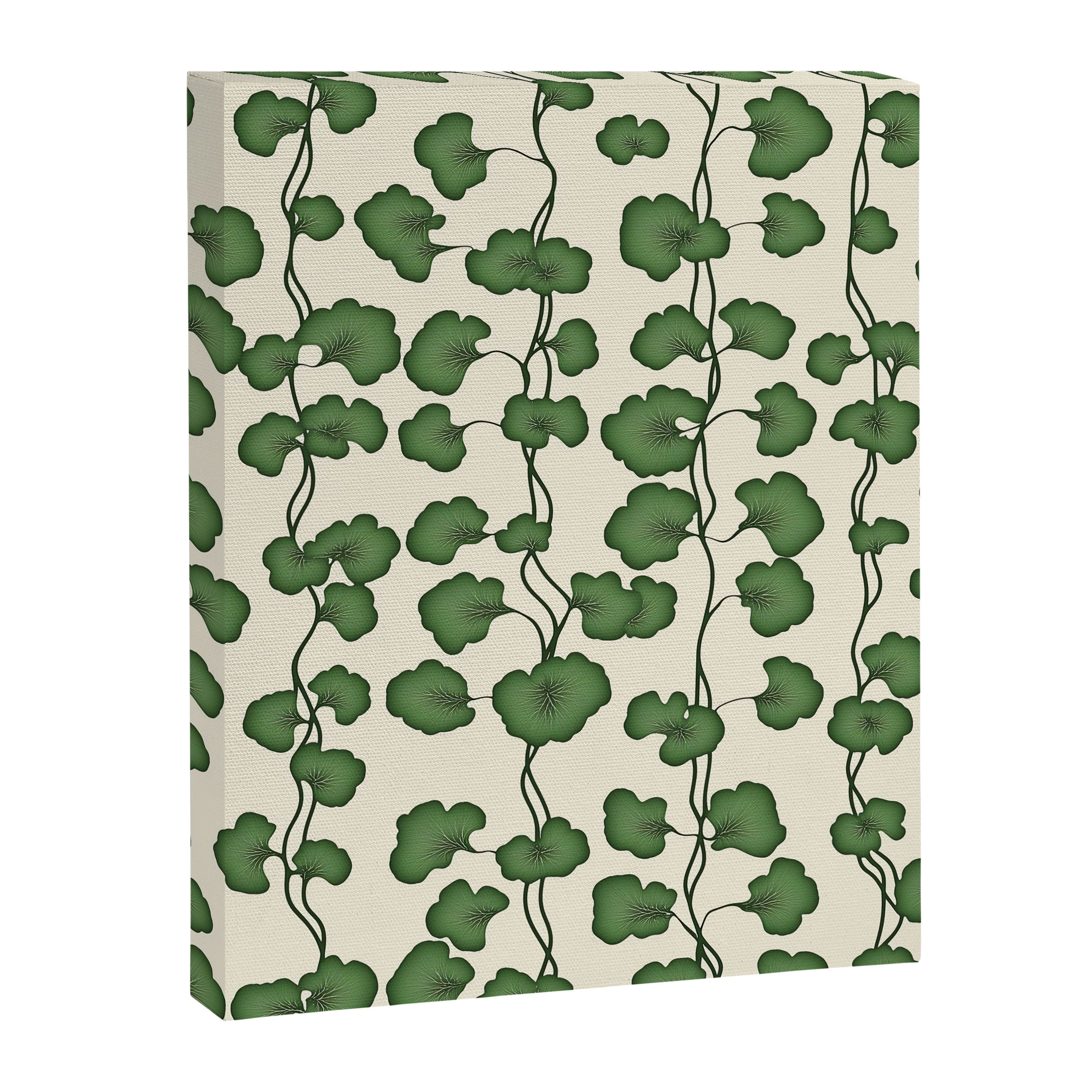 Trailing Vines Botanical Pattern Canvas Print Gallery Image 8