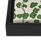 Trailing Vines Botanical Pattern Framed Canvas Print Gallery Image 3
