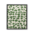 Trailing Vines Botanical Pattern Framed Canvas Print Gallery Image 8