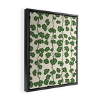 Trailing Vines Botanical Pattern Framed Canvas Print Gallery Image 2
