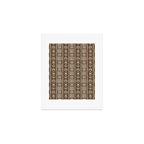 Tribal Coffee Liqueur Pattern Art Print Gallery Image 1