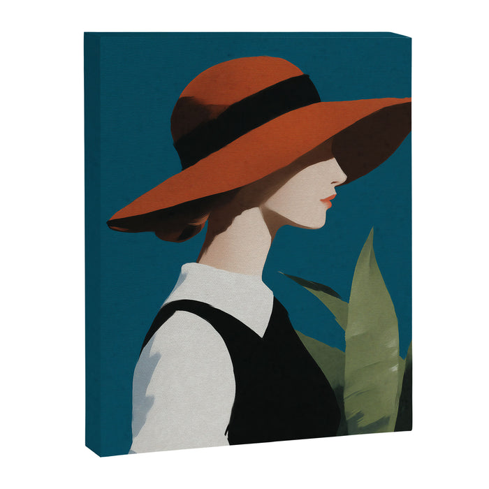 Vintage Elegance in Autumn Light Canvas Print Gallery Image 1