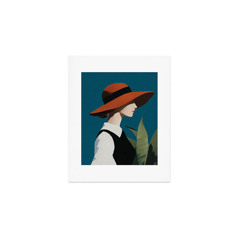 Vintage Elegance in Autumn Light Art Print Gallery Image 1