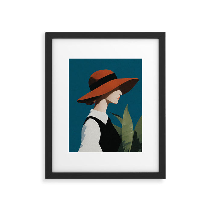 Vintage Elegance in Autumn Light Framed Art Print Gallery Image 1