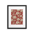 Vintage Floral Elegance Framed Art Print Gallery Image 6