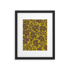 Vintage Floral Splash Pattern Framed Art Print Gallery Image 6