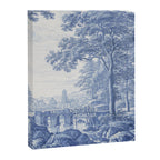 Vintage Italian Toile de Jouy Canvas Print Gallery Image 6