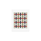 Woven Christmas Plaid 2025 Art Print Gallery Image 1