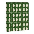 Green Boho Quilt Pattern Canvas Print Gallery Image 8
