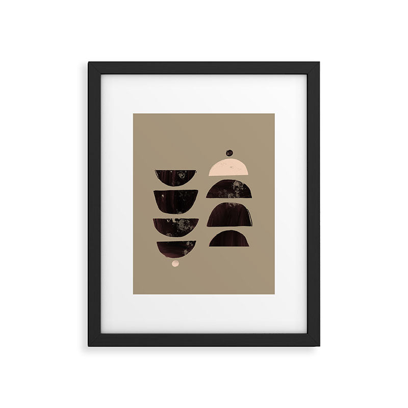 Abstract Bohemian Art Print Matisse Muted Art Print Framed Art Print Gallery Image 4