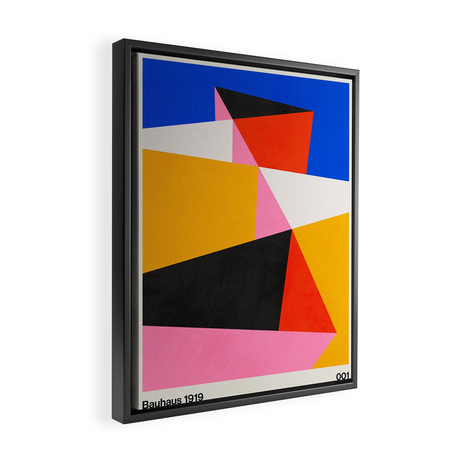 BAUHAUS 001 Framed Canvas Print Gallery Image 2