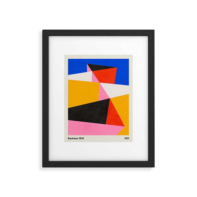 BAUHAUS 001 Framed Art Print Gallery Image 5