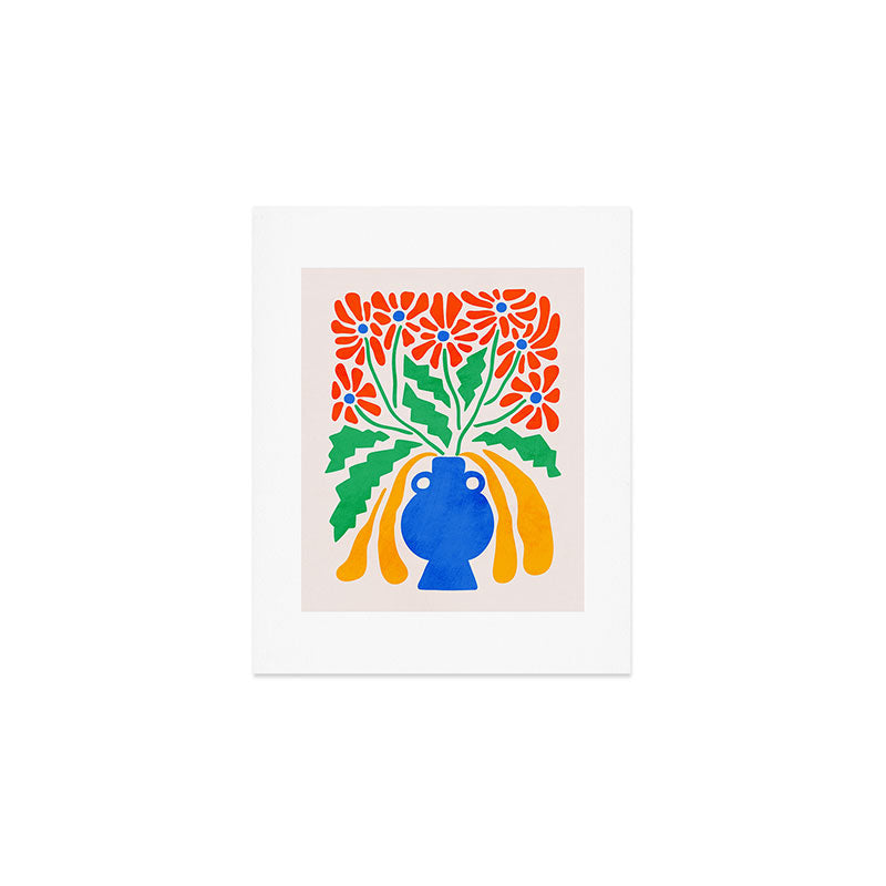 FOLIAGE 001: Hibiscus | Flower Market Art Print Gallery Image 1