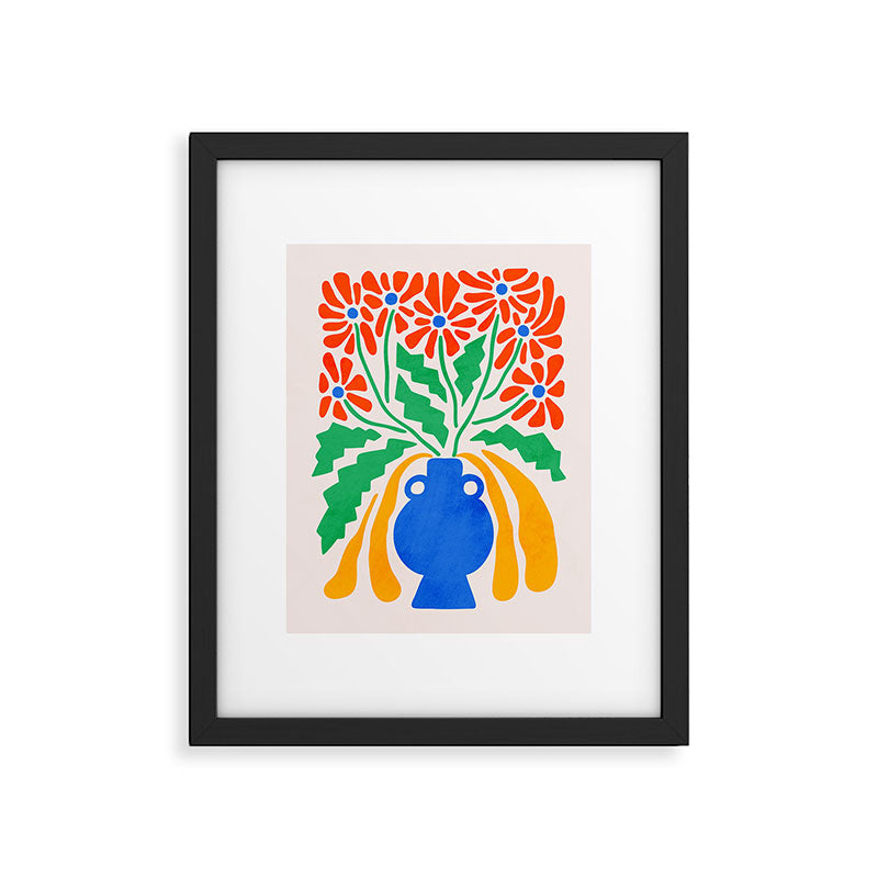 FOLIAGE 001: Hibiscus | Flower Market Framed Art Print Gallery Image 5