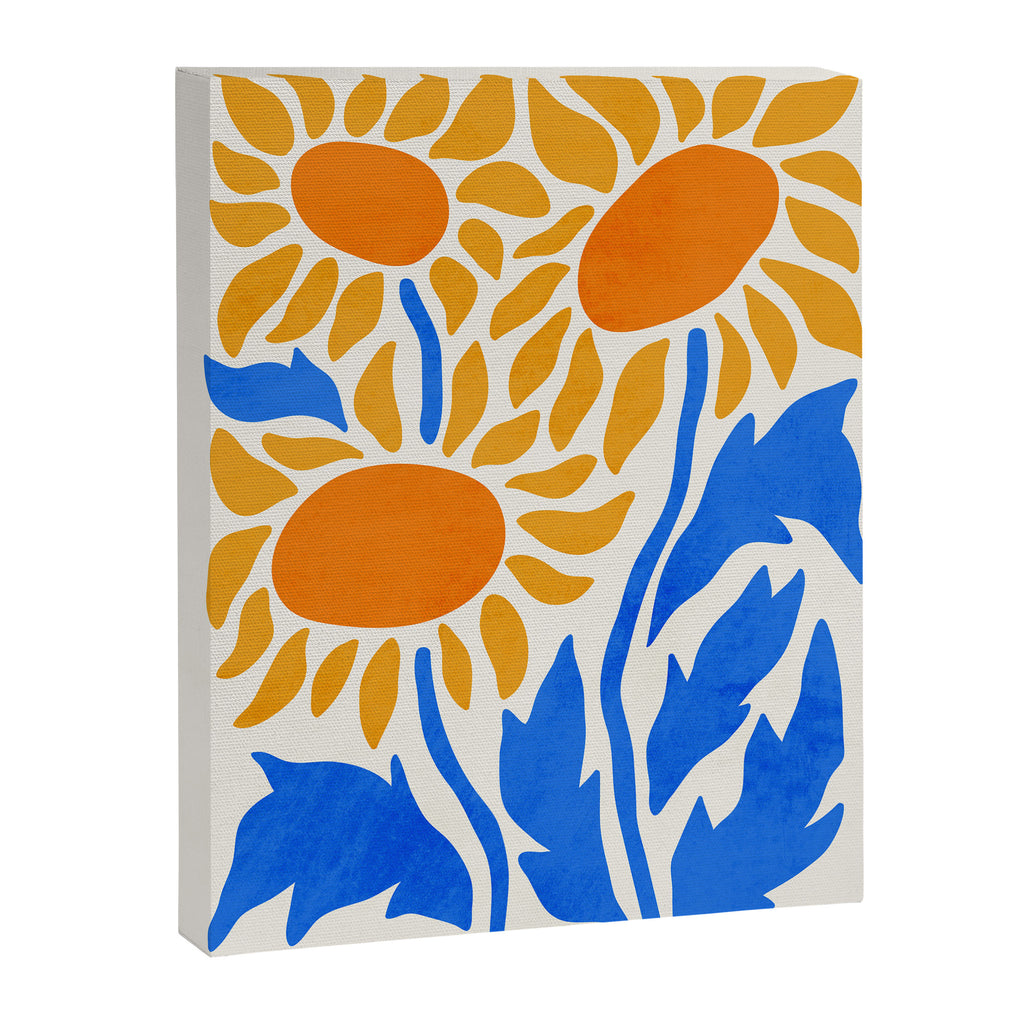 FOLIAGE 002: Sunflower | Flower Market Canvas Print Gallery Image 6