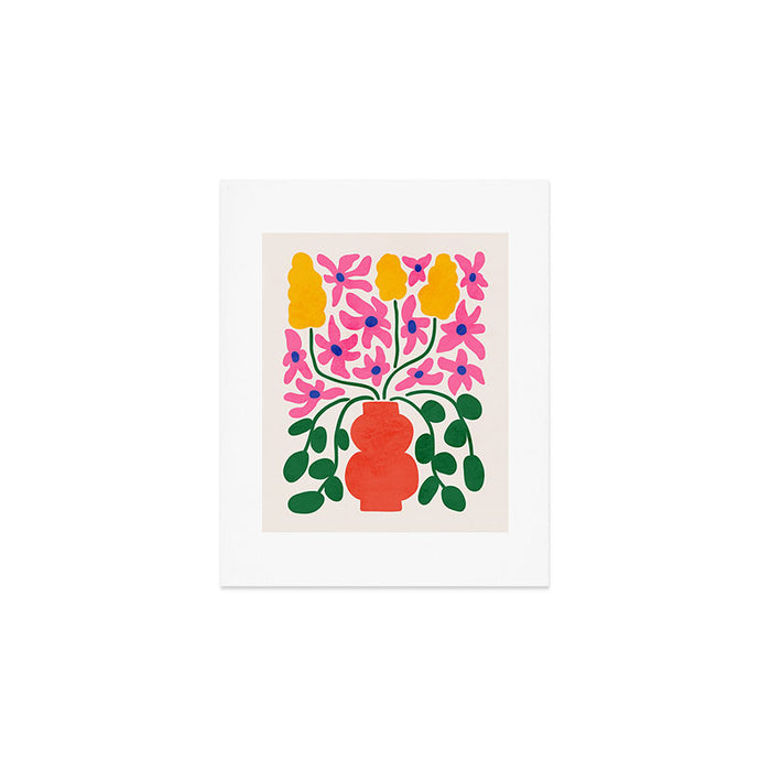 FOLIAGE 004: Lily & Orchid | Flower Market Art Print Gallery Image 1