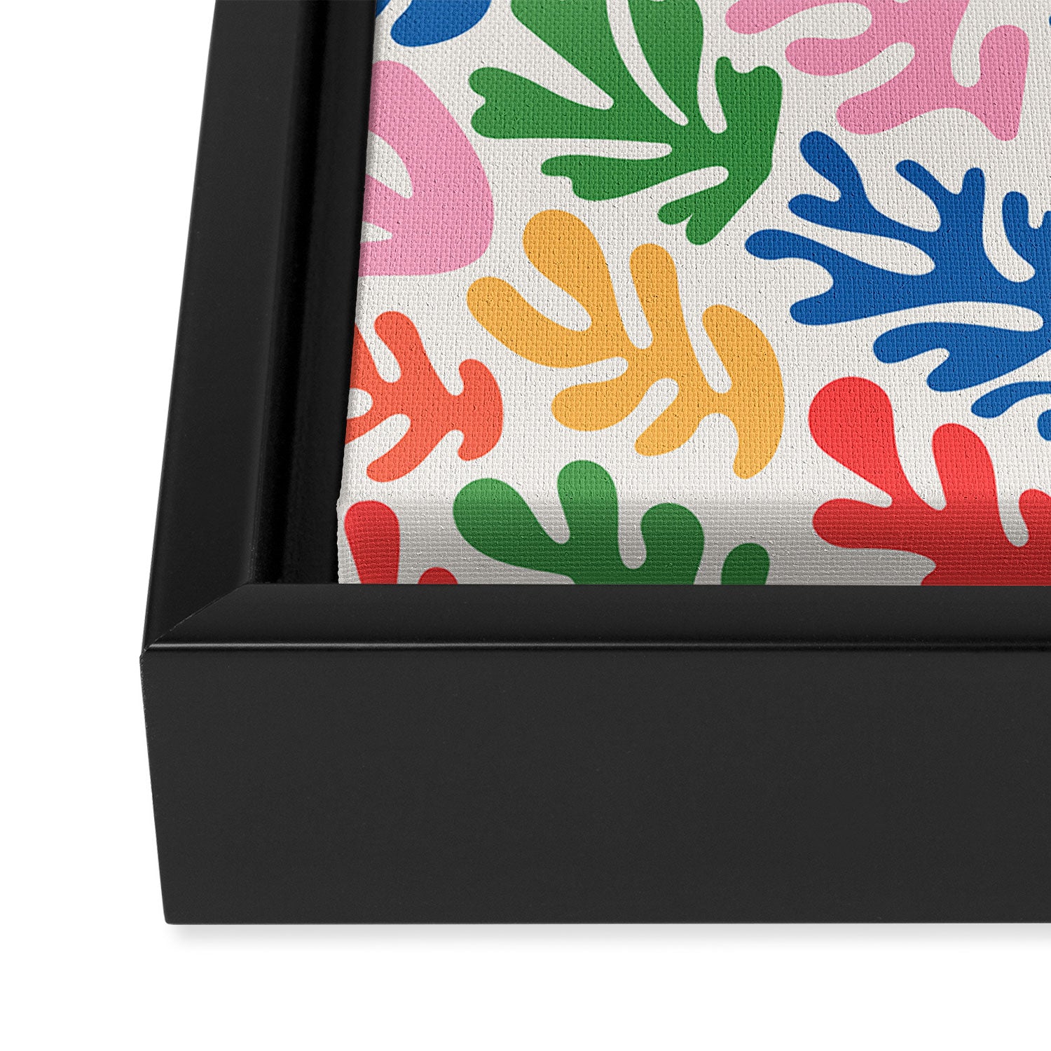 Matisse Paper Collage I Framed Canvas Print Gallery Image 3
