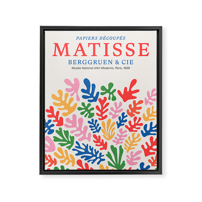Matisse Paper Collage I Framed Canvas Print Gallery Image 6