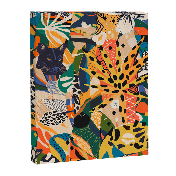 POP COLLAGE 01: Wild Edition Canvas Print Gallery Image 1