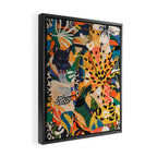 POP COLLAGE 01: Wild Edition Framed Canvas Print Gallery Image 2