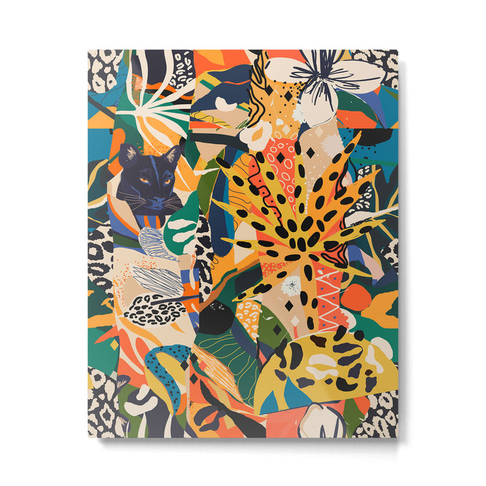 POP COLLAGE 01: Wild Edition Metal Print Gallery Image 1