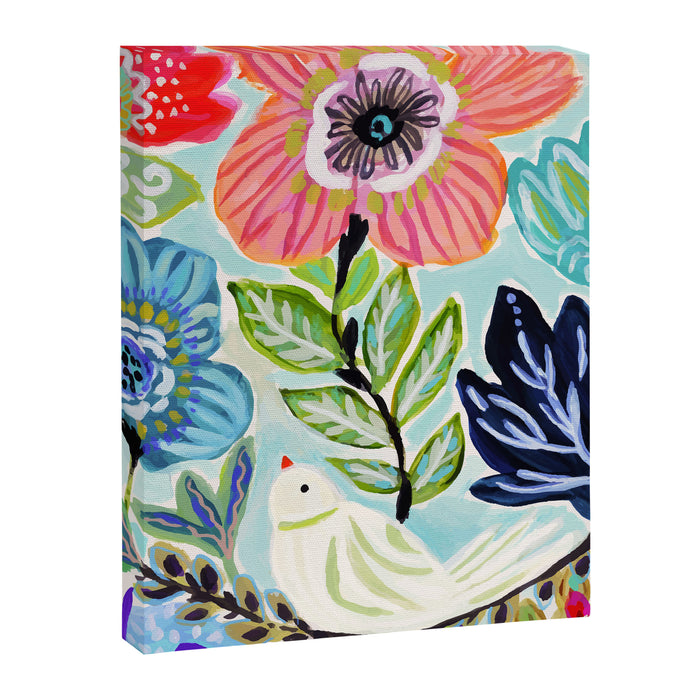 Bird and Blooms Canvas Print Gallery Image 1