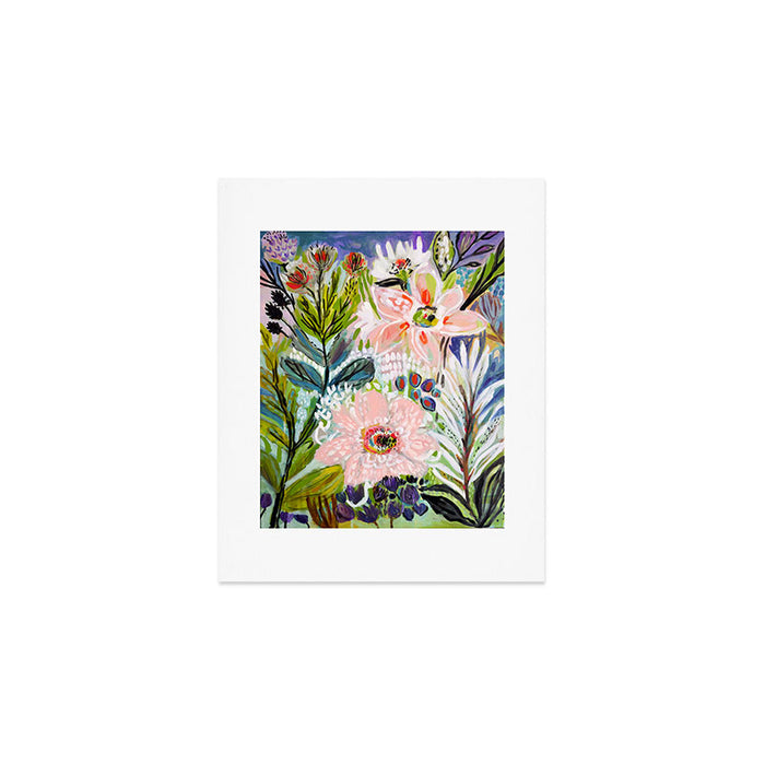 Bohemian Flower Garden Art Print Gallery Image 1