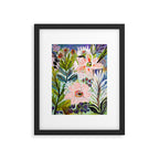 Bohemian Flower Garden Framed Art Print Gallery Image 5