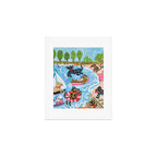 Dogs at Play Art Print Gallery Image 1