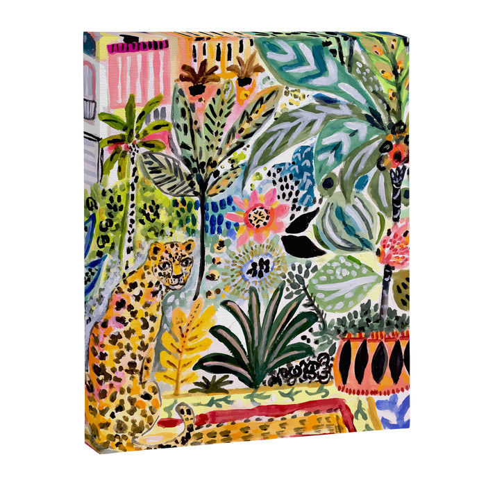 Karen Fields Tiger in the City Canvas Print Gallery Image 1