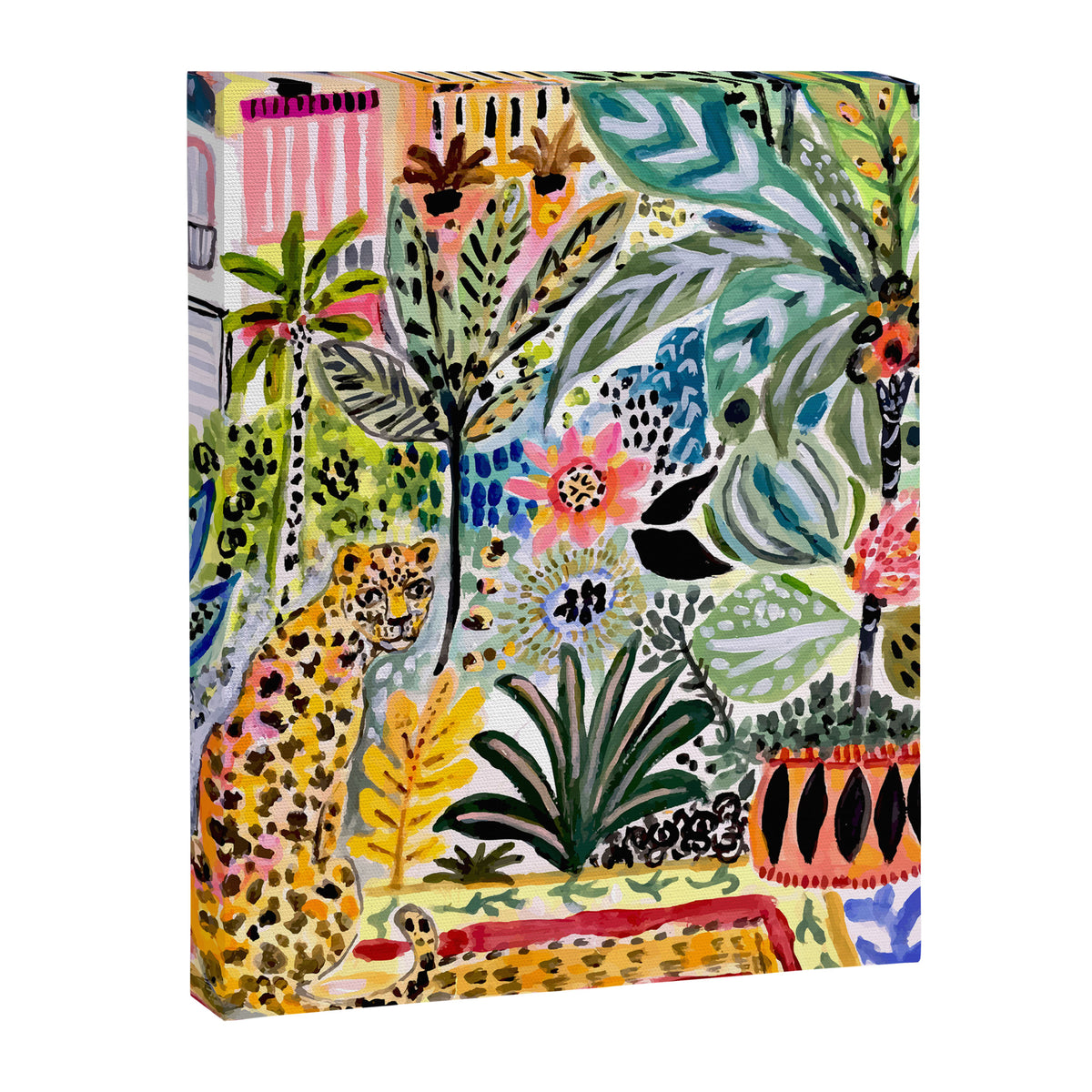 Karen Fields Tiger in the City Canvas Print Gallery Image 8