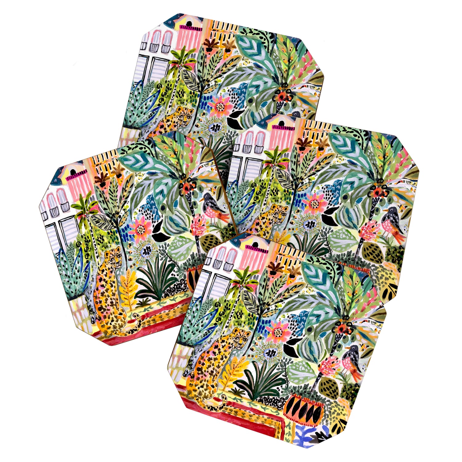 Karen Fields Tiger in the City Coaster Gallery Image 1