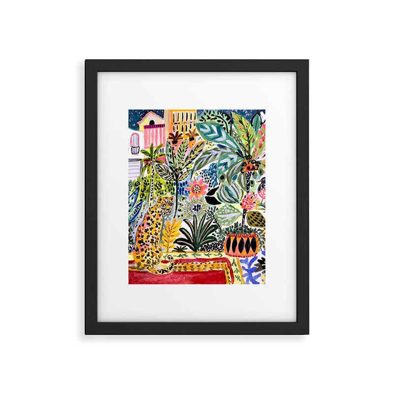 Karen Fields Tiger in the City Framed Art Print Gallery Image 6